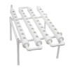Best Hydroponisk dyrkningssæt - 1-lags system - 36 plantepladser - 4 rør Ø6,3 cm - Huldiameter 3,2 cm - PVC-U - Med vandpumpe - Hvid Kit Til Plante- & Urtedyrkning