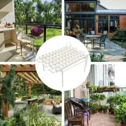 Online Hydroponisk dyrkningssystem - Dyrkningssæt - 54 plantepladser - Jordfri dyrkning - Til grøntsager - Hvid Kit Til Plante- & Urtedyrkning