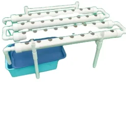 Kit Til Plante- & Urtedyrkning^Hydroponisk dyrkningssystem, 36 plantepladser, effektiv vandanvendelse, PVC-U materiale