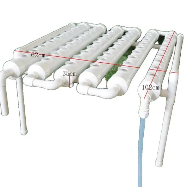 Kit Til Plante- & Urtedyrkning^Hydroponisk Grow Kit, 36/54 Plantesites, Pladsbesparende Design,1 Lag 54 Huller