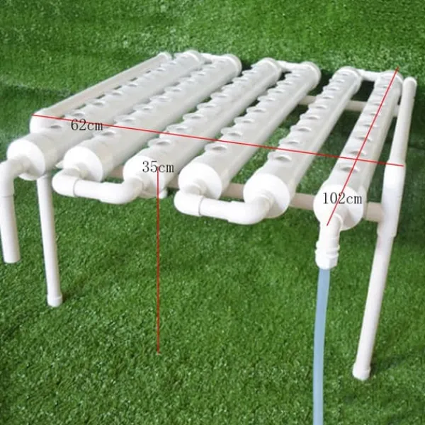 Kit Til Plante- & Urtedyrkning^Hydroponisk Grow Kit, 36/54 Plantesites, Pladsbesparende Design,1 Lag 54 Huller