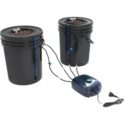 Hot Hydroponisk System, Dybde-Vand Kultur, Luftpumpe Inkluderet,sort Kit Til Plante- & Urtedyrkning