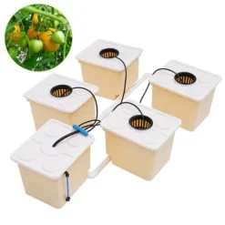 Kit Til Plante- & Urtedyrkning^Hydroponisk Vækstsæt, 11L Spand Kapacitet, 220-240V Pumpe Spænding, 4W Pumpe Effekt, IPX8 Beskyttelsesniveau, Kompakt Størrelse