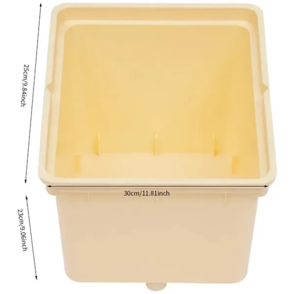 Hot Hydroponisk Vækstsysteem, Fem-tray opsætning, 4W Nedsænkelig Pumpe, DWC System, Flow Rate 79,25 Galloner/Time, Højkvalitets PP Plast Kit Til Plante- & Urtedyrkning