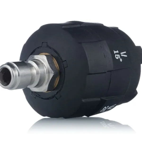 Hot 6-i-1 dyse med 1/4" lynkobling til højtryksrenser Havemaskiner