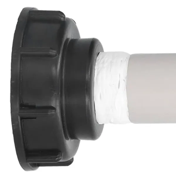 New IBC Tank Hane Adapter Vandslange Tilslutning Havetilbehør 90° 32mm Hane VVS Værktøj Vanding