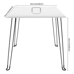 Tilbehør Til Brændeovne & Pejse^Ildsted Varmeafleder, Rustfrit Stål, Sammenklappeligt Design,Sølv