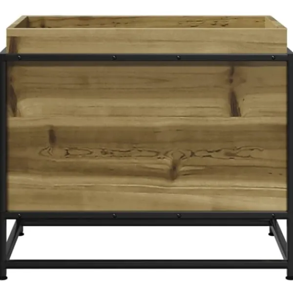 Imprægneret fyrretræ plantekasse 60x40x50 cm - Robust og dekorativ | Størrelse: 60x40x50 cm Krukker & Plantebeholdere
