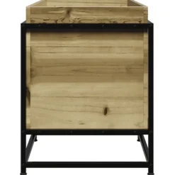 Plantningsbænke^Imprægneret fyrretræs plantekasse - Dekorativ til have og altan | Størrelse: 80x40x50 cm