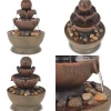 Springvand & Damme^Indendørs fontæne med pumpe polyresin - Indendørs Fontæne - Indendørs Fontæner - Home & Living