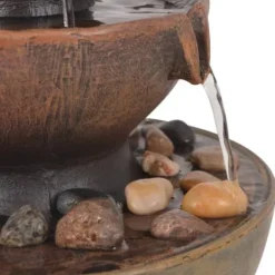 Springvand & Damme^Indendørs fontæne med pumpe polyresin - Indendørs Fontæne - Indendørs Fontæner - Home & Living
