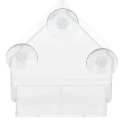 Best Indendørs Udendørs Hængende Fuglefoderautomat PS Transparent Fuglefoderværktøj til Fodring af Små Fugle Til Fugle & Småvildt