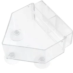 Best Indendørs Udendørs Hængende Fuglefoderautomat PS Transparent Fuglefoderværktøj til Fodring af Små Fugle Til Fugle & Småvildt
