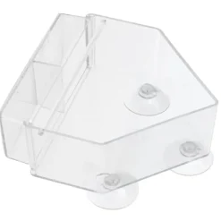 Best Indendørs Udendørs Hængende Fuglefoderautomat PS Transparent Fuglefoderværktøj til Fodring af Små Fugle Til Fugle & Småvildt