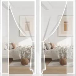 Insektmiddel & Dyreafvisende Middel^INF Glasfiber magnetisk skærmdørgardin