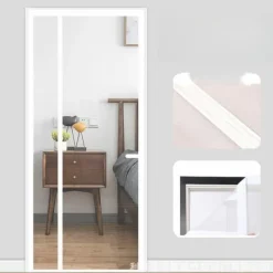 Insektmiddel & Dyreafvisende Middel^INF Glasfiber magnetisk skærmdørgardin