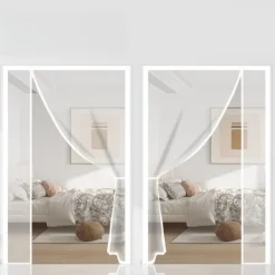 Insektmiddel & Dyreafvisende Middel^INF Magnetisk skærmdør med sideåbning