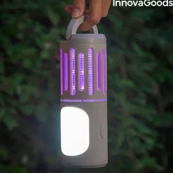 Insektmiddel & Dyreafvisende Middel^InnovaGoods bærbar anti-myg lampe, 3 i 1