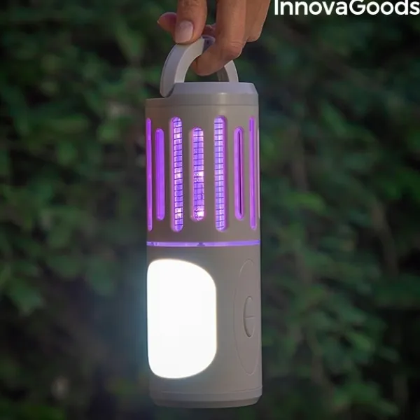 Insektmiddel & Dyreafvisende Middel^InnovaGoods bærbar anti-myg lampe, 3 i 1