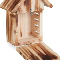 New Insektbo, Træ Marihønehotel, 23x18x10 cm, Brun Til Fugle & Småvildt