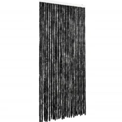 Insektmiddel & Dyreafvisende Middel^Insektgardin - Chenilletråde til døre | Størrelse: 118x200 cm | Farve: Antracitgrå