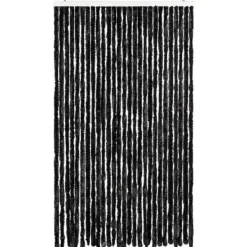 Insektmiddel & Dyreafvisende Middel^Insektgardin - Chenilletråde til døre | Størrelse: 118x200 cm | Farve: Antracitgrå