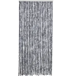 Insektmiddel & Dyreafvisende Middel^Insektgardin - Fleksible chenilletråde | Størrelse: 90x200 cm | Farve: Sølv