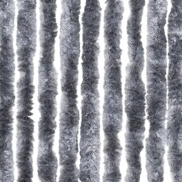 Insektmiddel & Dyreafvisende Middel^Insektgardin - Fleksible chenilletråde | Størrelse: 90x200 cm | Farve: Sølv