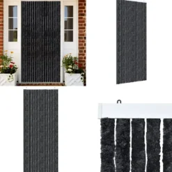 Outlet Insektgardin 90 x 220 cm antracitgrå - Insektgardin - Insektgardiner - Home & Living Insektmiddel & Dyreafvisende Middel