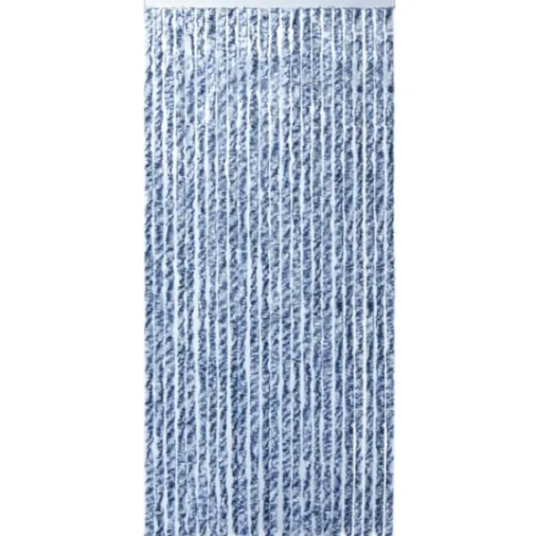 Sale Insektgardin 100 x 220 cm blå hvid og sølvfarvet - Insektgardin - Insektgardiner - Home & Living Insektmiddel & Dyreafvisende Middel