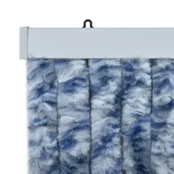 Sale Insektgardin 100 x 220 cm blå hvid og sølvfarvet - Insektgardin - Insektgardiner - Home & Living Insektmiddel & Dyreafvisende Middel