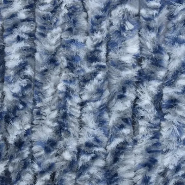 Sale Insektgardin 100 x 220 cm blå hvid og sølvfarvet - Insektgardin - Insektgardiner - Home & Living Insektmiddel & Dyreafvisende Middel