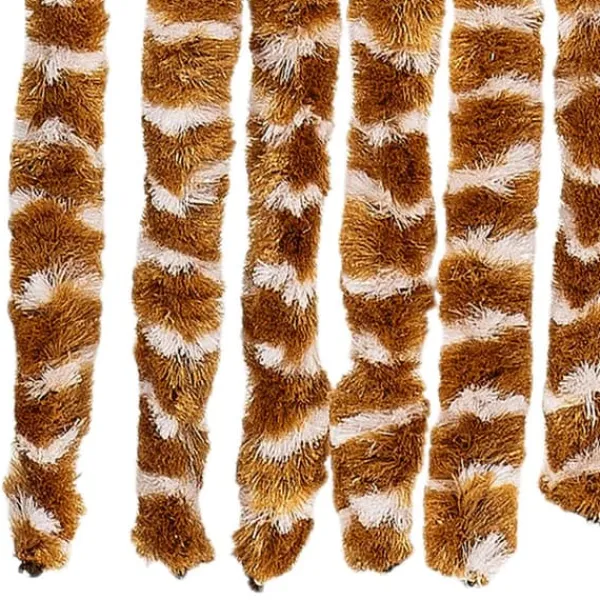 Insektmiddel & Dyreafvisende Middel^Insektgardin i chenille - Beskyt mod insekter | Størrelse: 100x220 cm | Farve: Okker og hvid