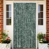 Insektmiddel & Dyreafvisende Middel^Insektgardin i chenille - Fluenet gardin | Farve: Grøn og hvid | Størrelse: 90x220 cm