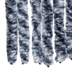 Online Insektgardin i chenille - Beskytter mod insekter | Farve: Blå og hvid | Størrelse: 118x200 cm Insektmiddel & Dyreafvisende Middel