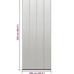 Insektmiddel & Dyreafvisende Middel^Insektgardin til dør - Effektiv insektbeskyttelse | Farve: Sort | Størrelse: 100x220 cm