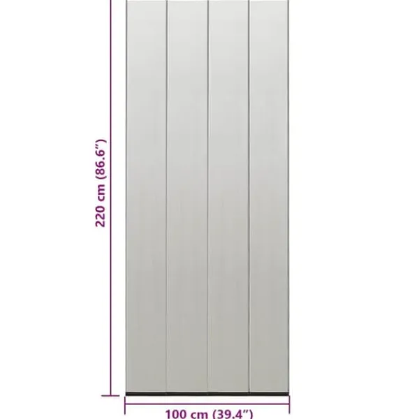 Insektmiddel & Dyreafvisende Middel^Insektgardin til dør - Effektiv insektbeskyttelse | Farve: Sort | Størrelse: 100x220 cm