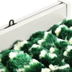 Outlet Insektgardin 100x220 cm chenille grøn og hvid - Insektgardin - Insektgardiner - Home & Living Insektmiddel & Dyreafvisende Middel