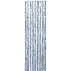 Clearance Insektgardin 90x200 cm chenille sølvfarvet - Insektgardin - Insektgardiner - Home & Living Insektmiddel & Dyreafvisende Middel