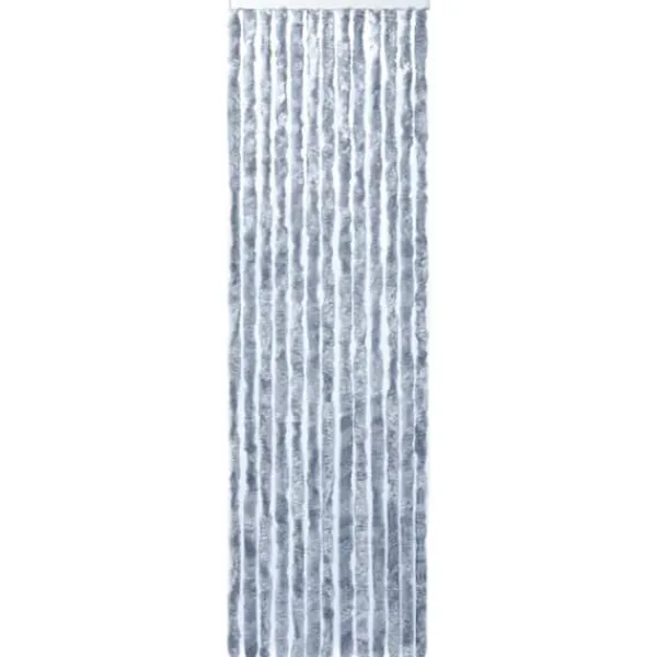 Clearance Insektgardin 90x200 cm chenille sølvfarvet - Insektgardin - Insektgardiner - Home & Living Insektmiddel & Dyreafvisende Middel