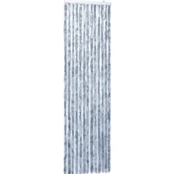 Clearance Insektgardin 90x200 cm chenille sølvfarvet - Insektgardin - Insektgardiner - Home & Living Insektmiddel & Dyreafvisende Middel