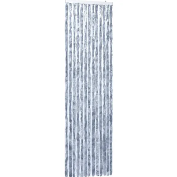 Clearance Insektgardin 90x200 cm chenille sølvfarvet - Insektgardin - Insektgardiner - Home & Living Insektmiddel & Dyreafvisende Middel