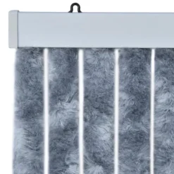 Clearance Insektgardin 90x200 cm chenille sølvfarvet - Insektgardin - Insektgardiner - Home & Living Insektmiddel & Dyreafvisende Middel