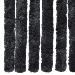 Insektmiddel & Dyreafvisende Middel^Insektgardin 56x200 cm chenille antracitgrå - Insektgardin - Insektgardiner - Home & Living
