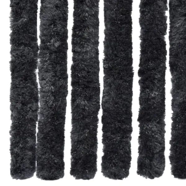 Insektmiddel & Dyreafvisende Middel^Insektgardin 56x200 cm chenille antracitgrå - Insektgardin - Insektgardiner - Home & Living