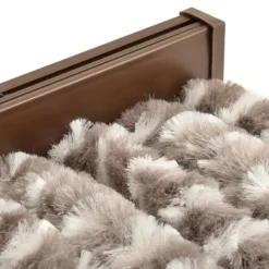 New Insektgardin 90x220 cm chenille gråbrun og hvid - Insektgardin - Insektgardiner - Home & Living Insektmiddel & Dyreafvisende Middel