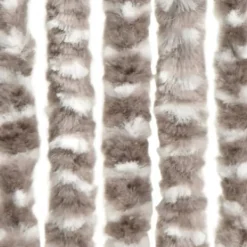 New Insektgardin 90x220 cm chenille gråbrun og hvid - Insektgardin - Insektgardiner - Home & Living Insektmiddel & Dyreafvisende Middel