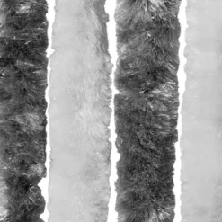 Insektgardin 90x200 cm chenille grå og hvid - Insektgardin - Insektgardiner - Home & Living Insektmiddel & Dyreafvisende Middel