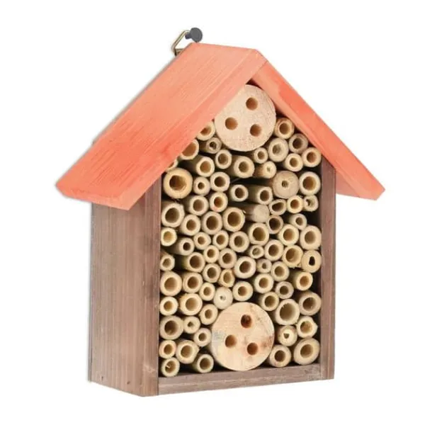 Til Fugle & Småvildt^Insekthotel for vilde bier i Robustiek