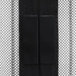 Insektmiddel & Dyreafvisende Middel^Insektnet til dør med magneter - 2 stk. | Farve: Sort | Størrelse: 200x80 cm